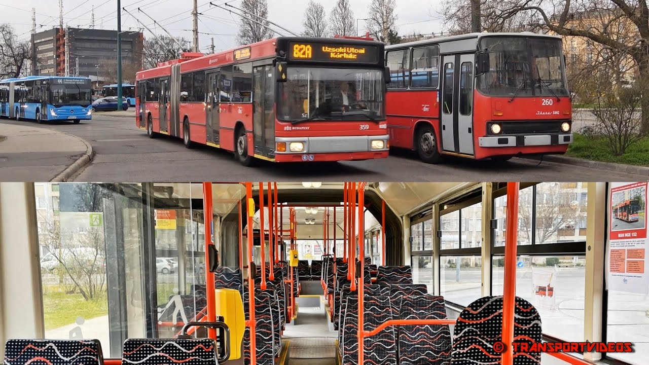 2023.03.09.-10. - Utazás egy MAN NGE 152-es típusú trolibusszal (359) a 82A vonalon Budapesten