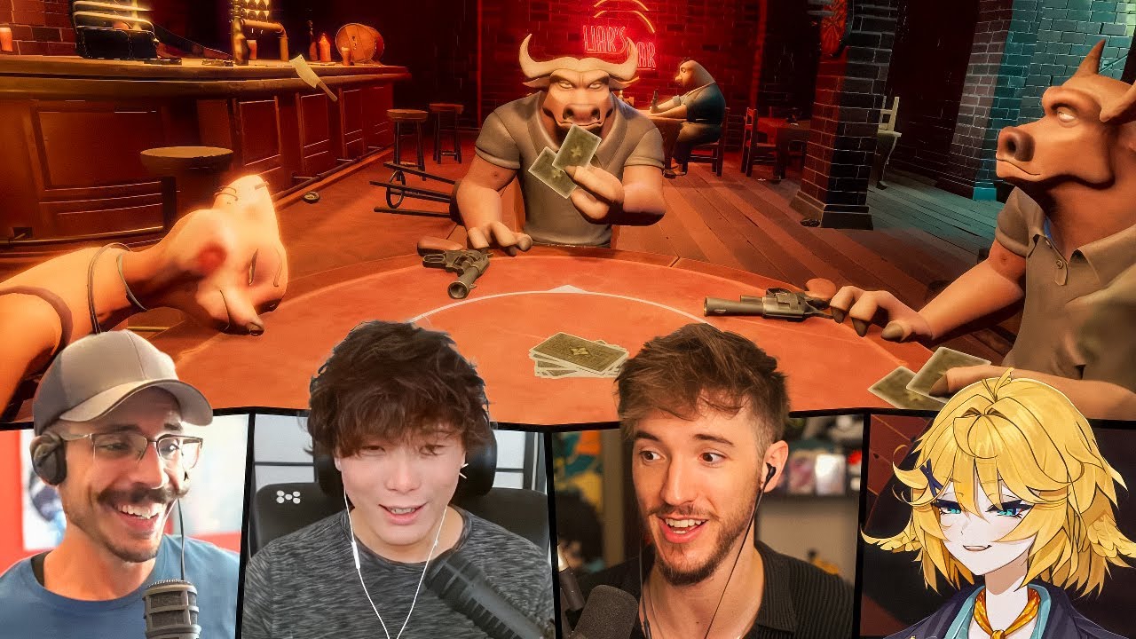The Most DISTURBING Bluffing Game on Steam (Multi POV ft. ChilledChaos, Sykkuno, & Dokibird)