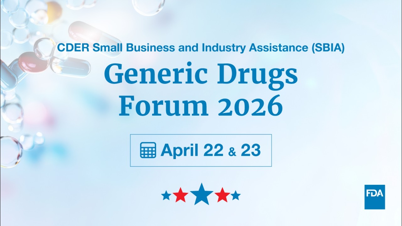 Generic Drugs Forum (GDF) 2026 - Day 2