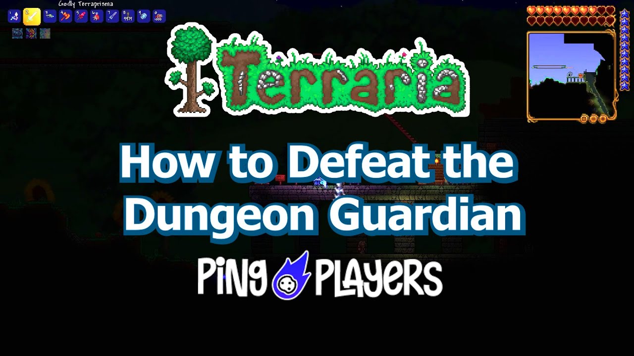 How to Defeat the Dungeon Guardian in Terraria
