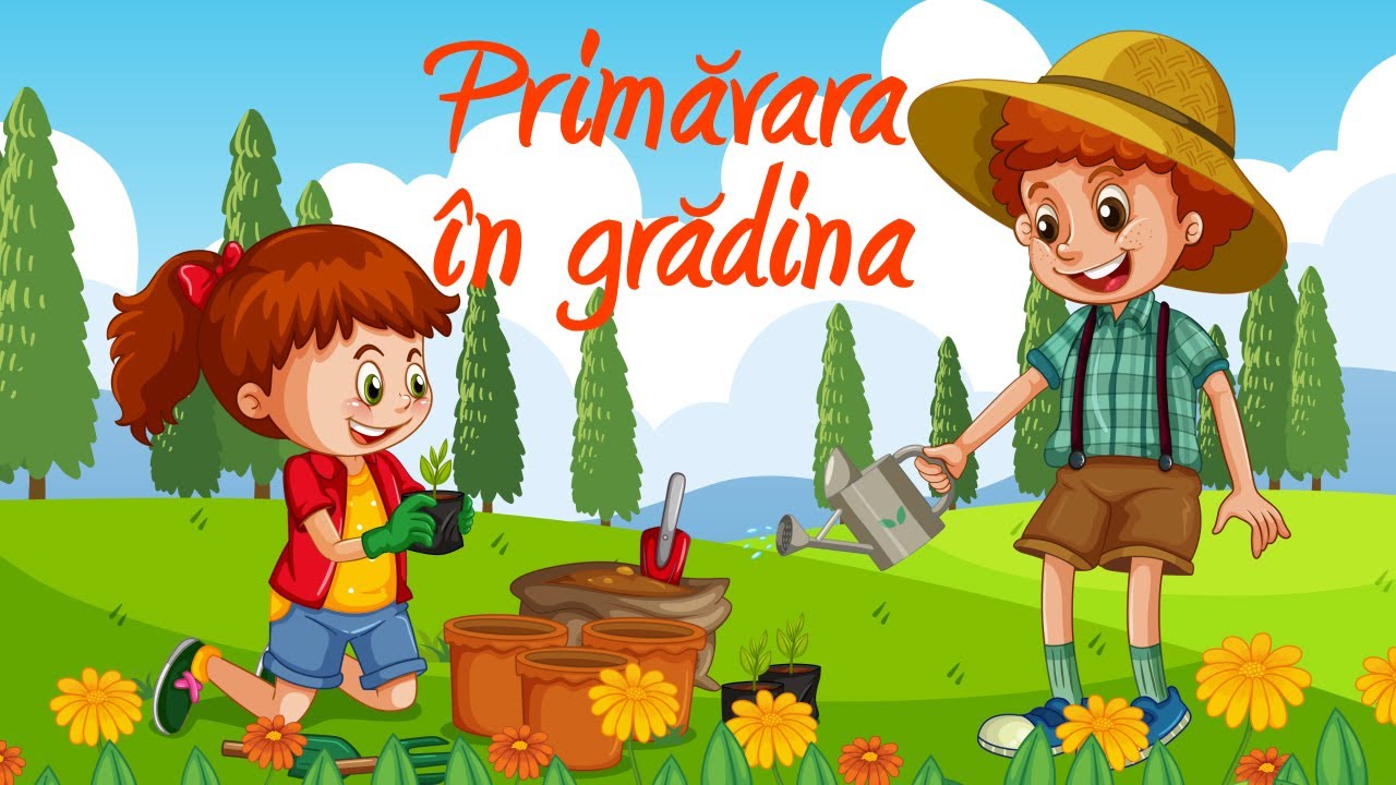 Primăvara în grădină 🌸🌞🌱 #grădinițapiticilor #activitatiinfamilie #primavara #youtubekids  #natura