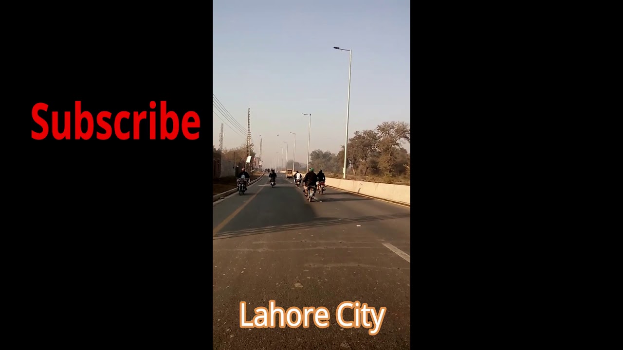 Mughalpura to Chobacha Phatak Lahore City / Beijing Underpass Lahore