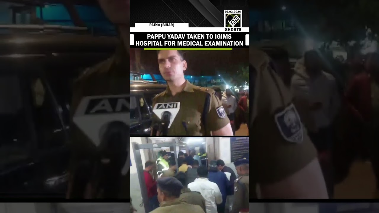Patna police bring independent MP Pappu Yadav to IGIMS Hospital for medical check-up