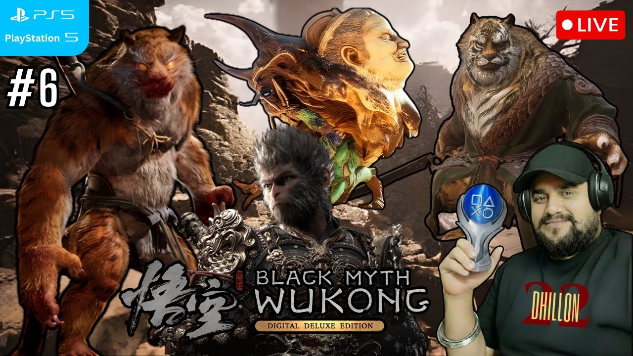 {PLATINUM TROPHY RUN} CHAPTER [2] 6 BOSS 💪FIGHT BLACK MYTH WUKONG EPISODE [#6] |LIVE PS5 GAMEPLAY|