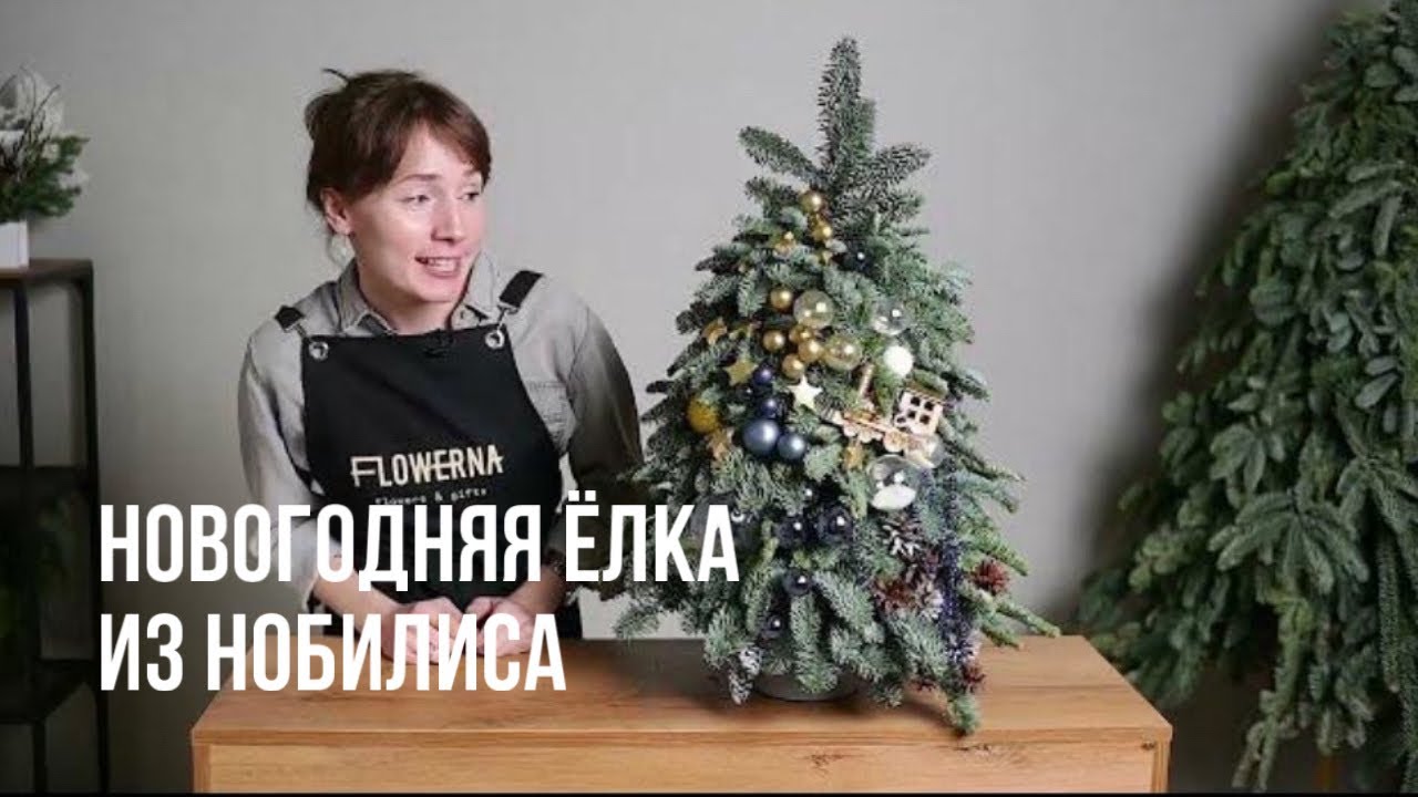КАК СДЕЛАТЬ НОВОГОДНЮЮ ЁЛКУ ИЗ НОБИЛИСА | МАСТЕР-КЛАСС