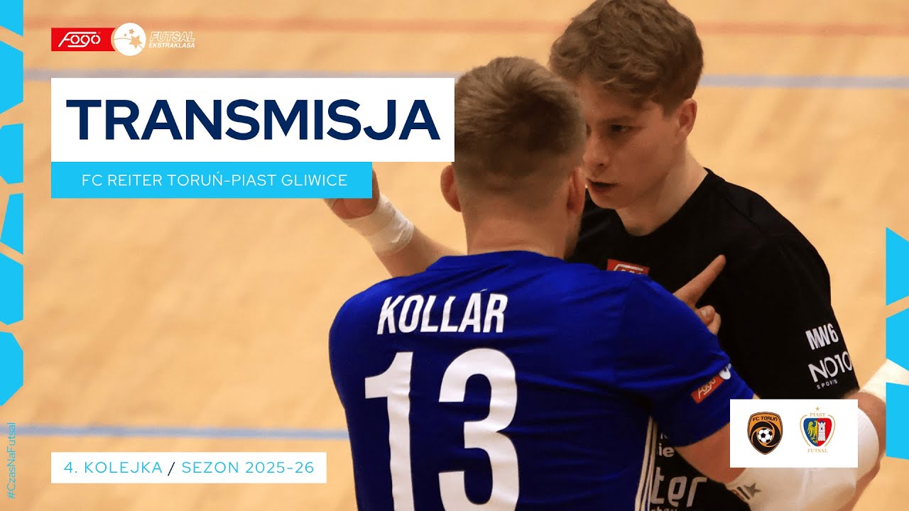FC REITER TORUŃ-PIAST GLIWICE| NA ŻYWO | 4. KOLEJKA 2025/26