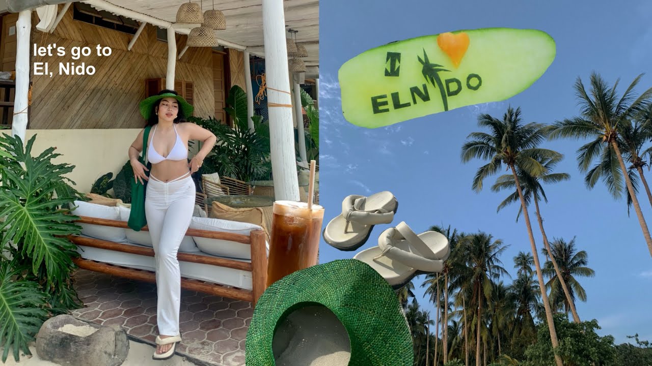 My FIRST TIME flying on a plane! Let’s go to El Nido, Palawan ✈️🌴🌊☀️