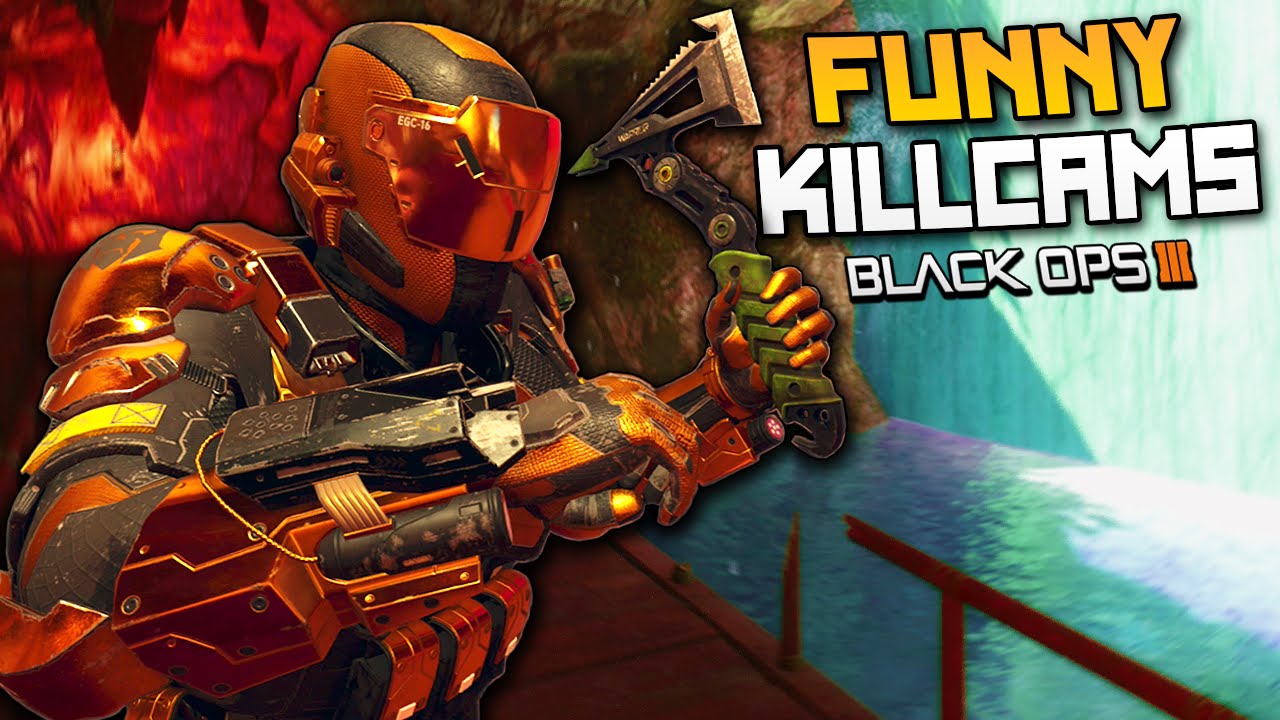 Black Ops 3 Funny Killcams - Waterfall Shot, Crossmap Sparrow, Trickshots! (BO3)