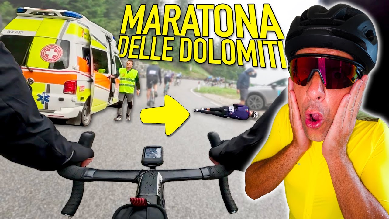 LA DISCESA PIÙ TERRIFICANTE DELLA MIA VITA! ☠️ Maratona delle Dolomiti 2024
