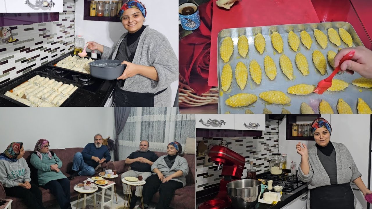 Sodalı ıspanaklı börek yapıyorum / Hasan abigile çay sohbeti 