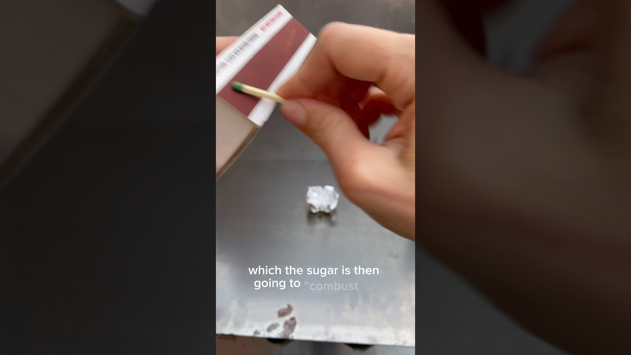 KClO3 + sugar @chemwithcorinne118