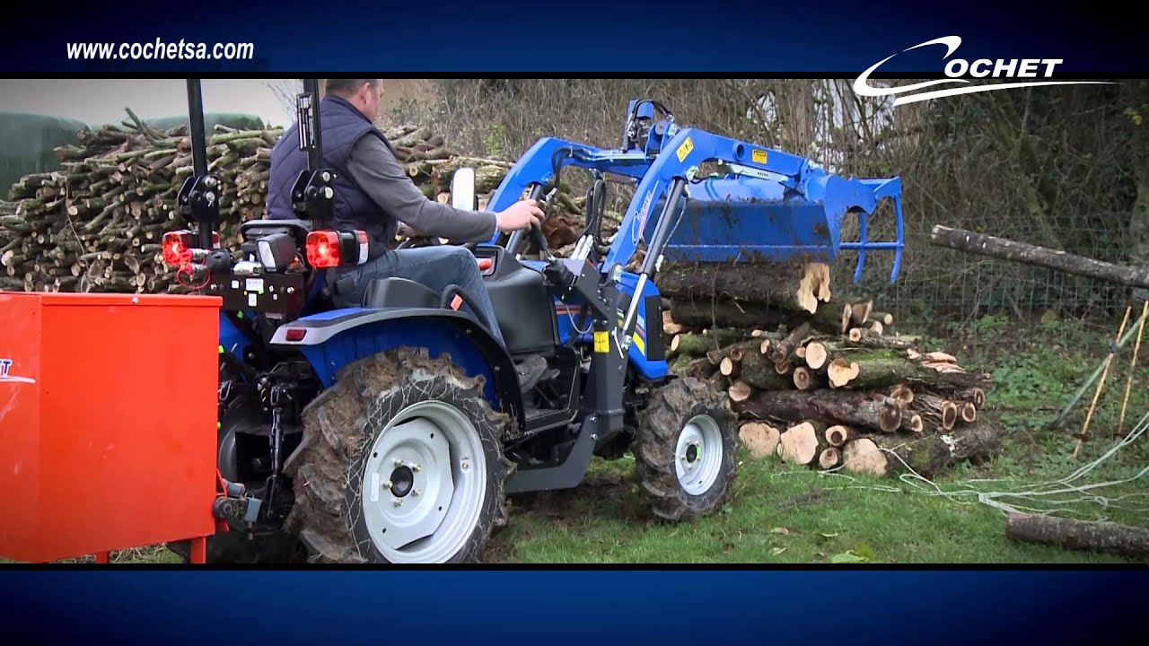 Cochet Front Loader for garden compact SOLIS tractor