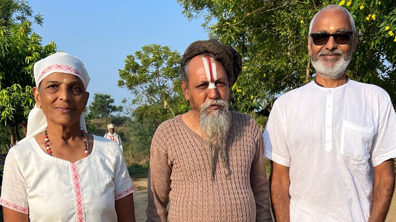 NARMADA PARIKRAMA DAY 22,  DECEMBER 13, 2023. JALARAM. ASHRAM