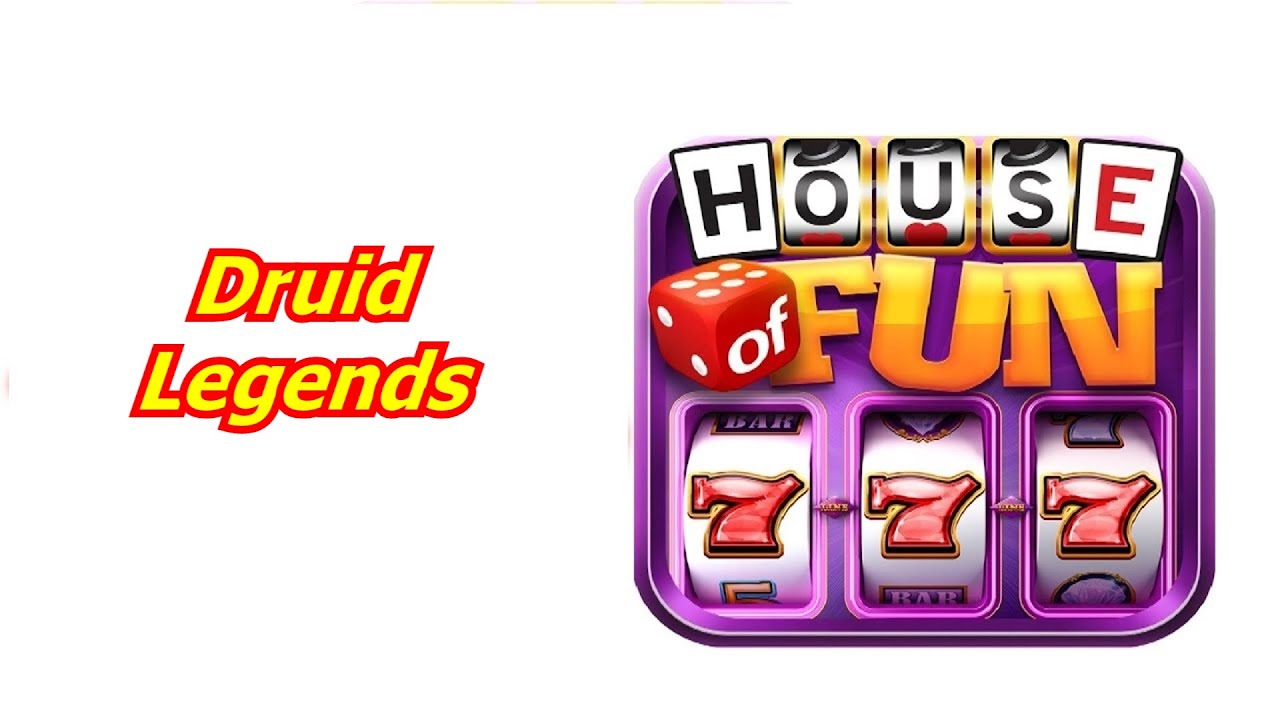 HOUSE OF FUN Casino Slots Game How To Play "Druid Legends"  $2.6 Mil WIN