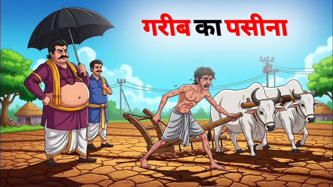 गरीब का पसीना || hindi moral story || hindi kahani || moral story || 