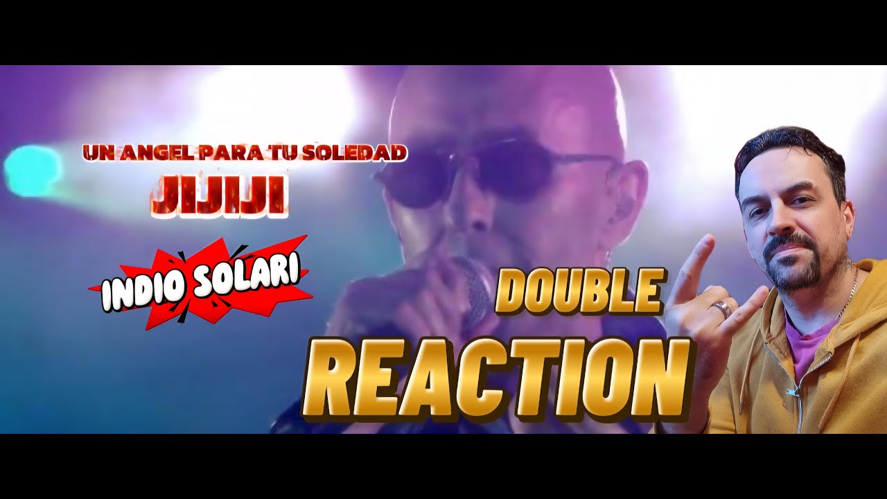 INDIO SOLARI Un ángel para tu soledad - - Indio en Concierto Ji Ji Ji REACTION