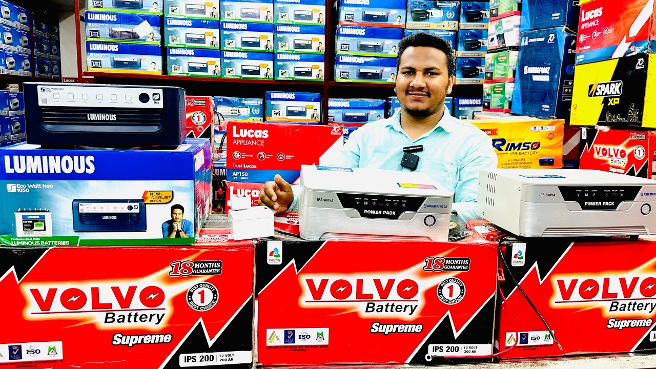 Rahimafrooz ips Luminous Ips Volvo Battery price in 2024