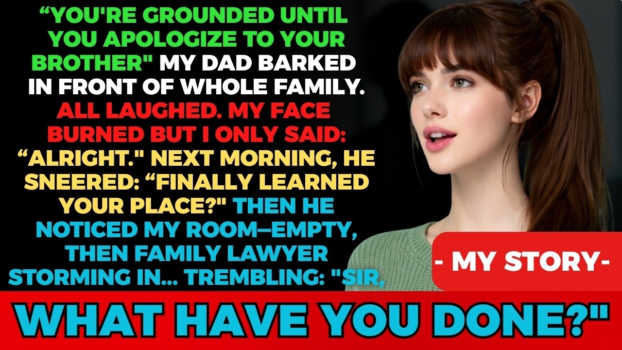 My Father Humiliated Me at Thanksgiving — He Didn’t Know the Lawyer Was Already on the Way