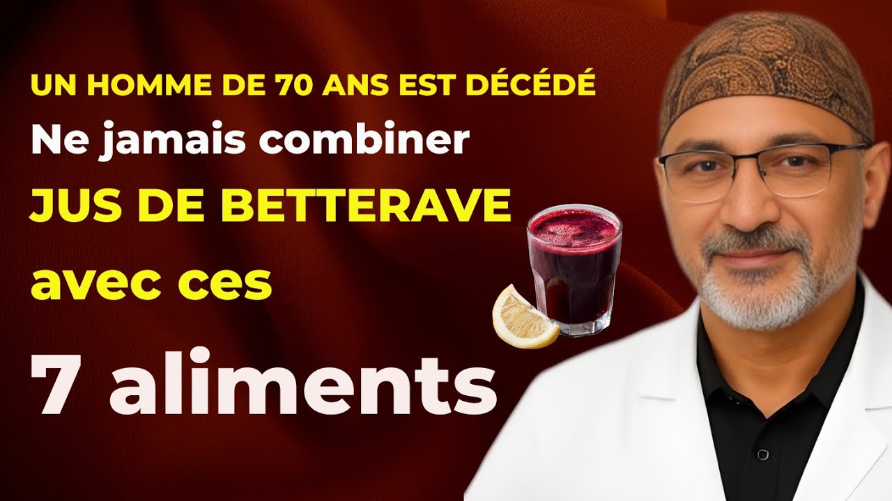 Après 60 Ans :Ne Buvez Jamais du Jus de Betterave Avec Ces 7 Aliments ! | Santé des Seniors