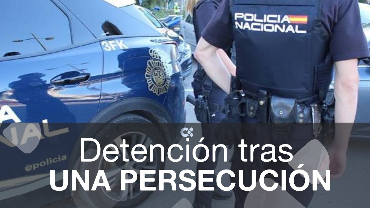 La Policía Nacional detuvo a cuatros personas tras una persecución por Las Palmas de Gran Canaria