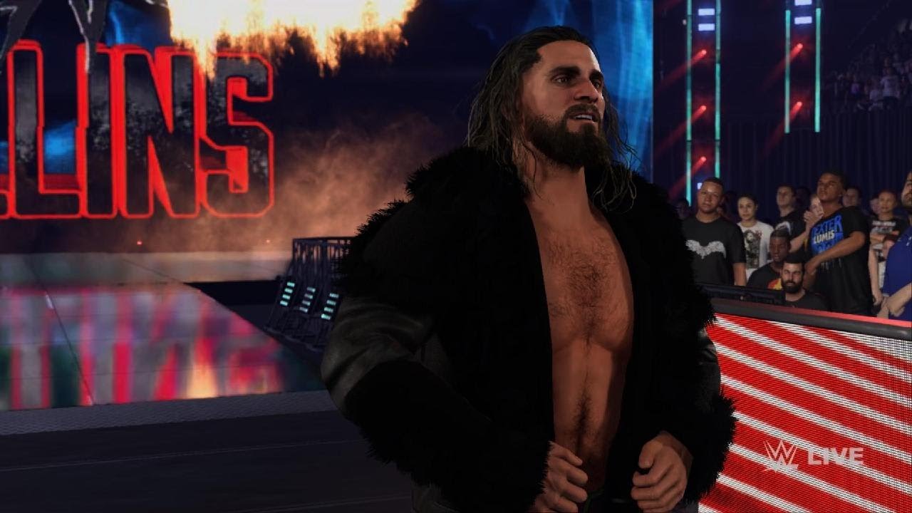 WWE Monday Night RAW Seth Rollins vs Finn Balor