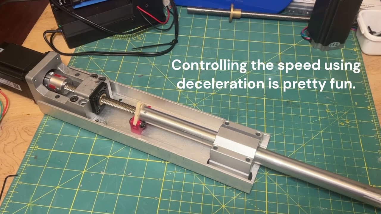 Servo vs. Stepper - difference in sound. JMC iHSV57 vs. 2Nm stepper, Igus 10x50mm lead screw.