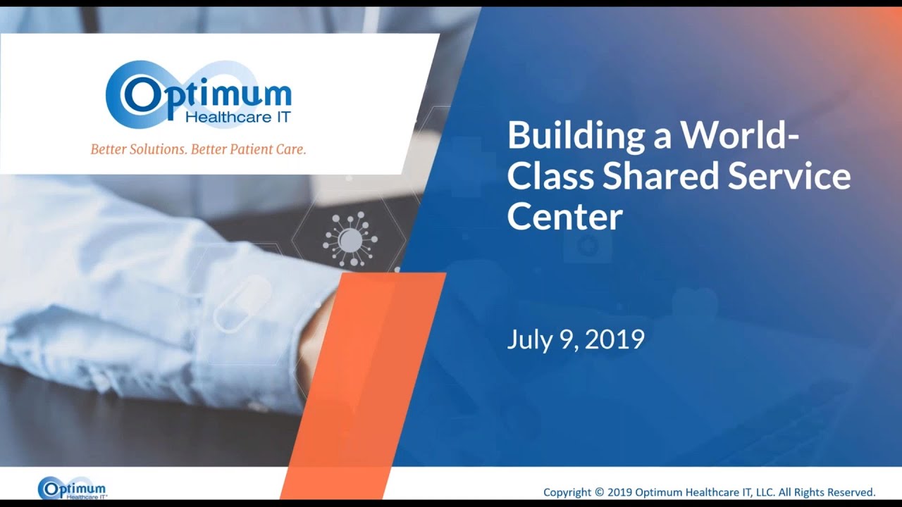 Optimizing Supply Chain: Creating a World Class Shared Service Center