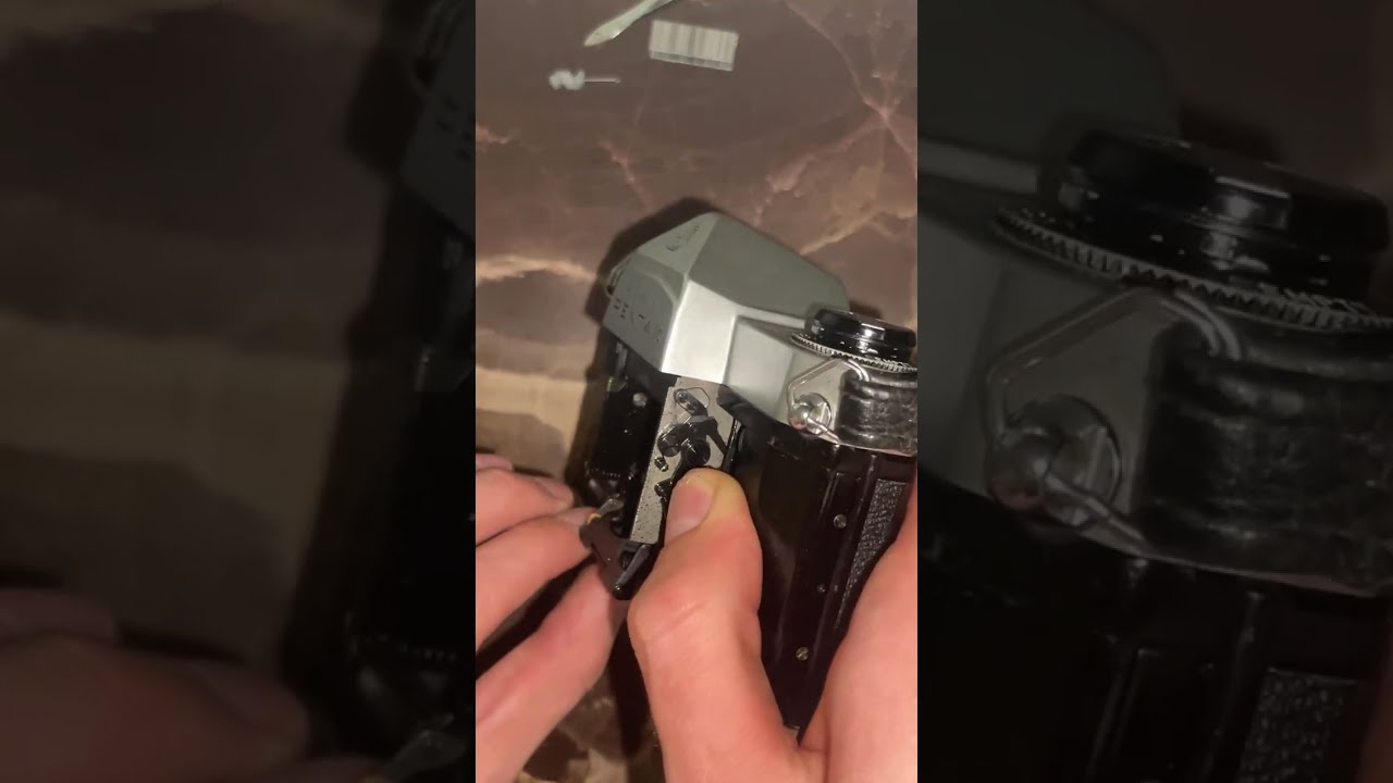Pentax spotmatic light meter causing jam?