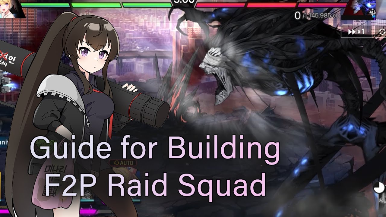 [Counter Side] The Ultimate F2P Raid Squad with No SSR Units! | Easy F2P Raid Squad Details