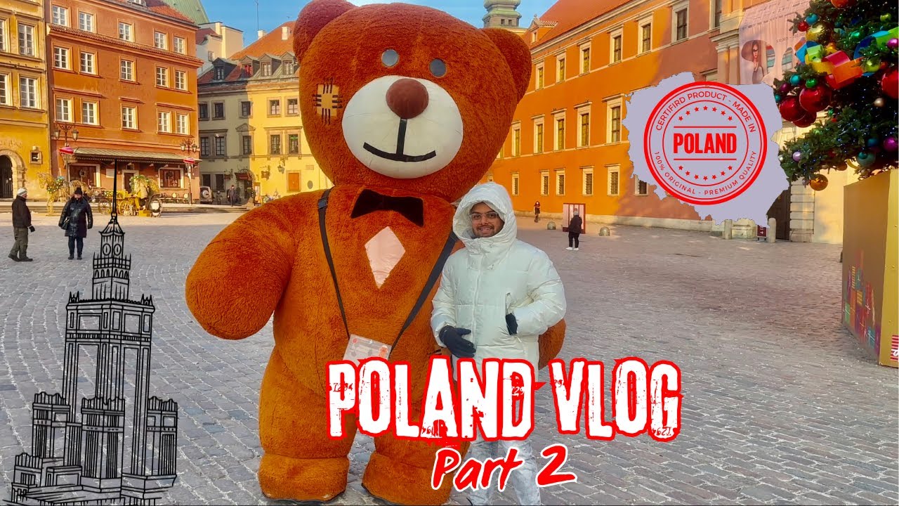Poland 2024 🇵🇱 | Part 2 | Authentic Polish Food, Night Views & Fun #food #poland #warsaw