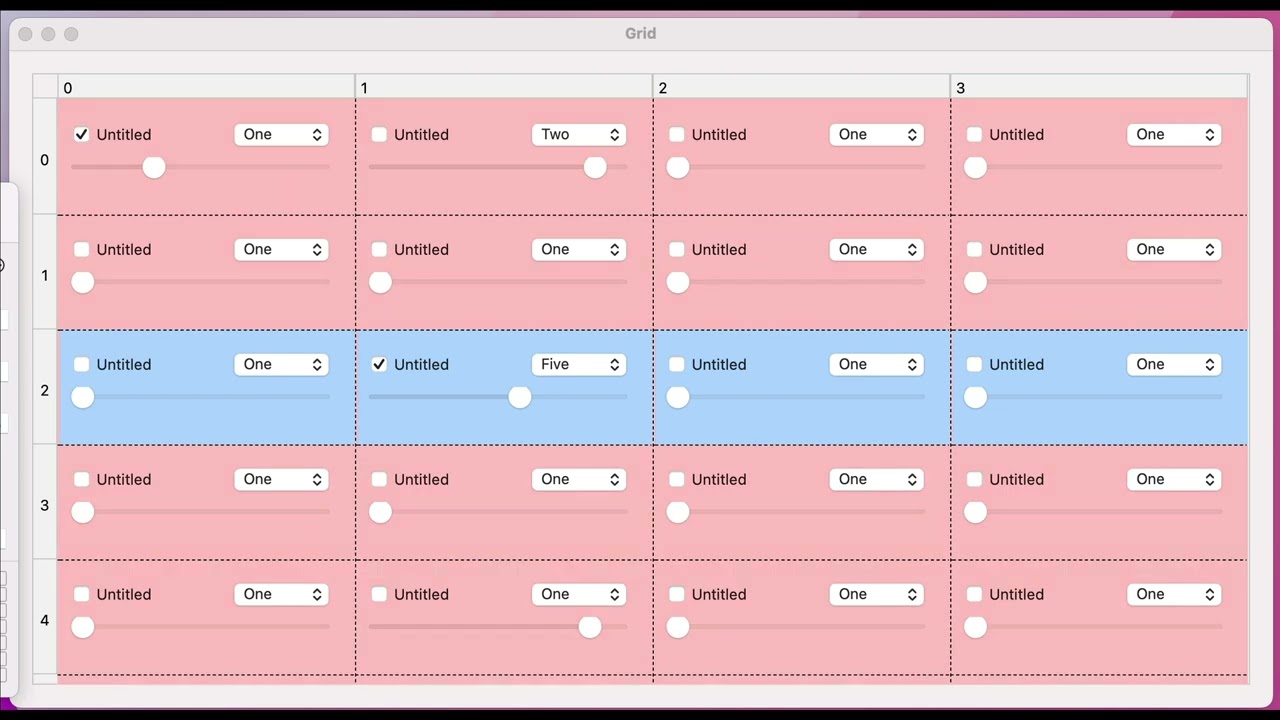 Xojo Programming: #XDC2022  Grid Control Upcoming Feature Demo