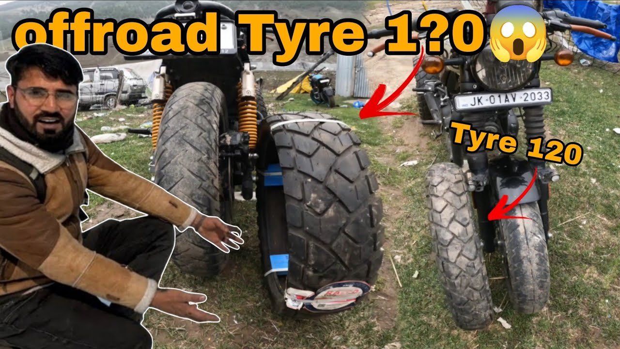 The Hunter 350 Goes Off-Road - Installing Off-Road Tires