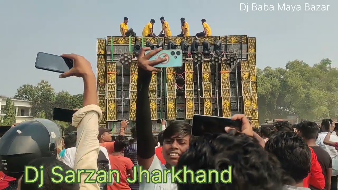 Dj Sarzan Sound Testing in Azamgarh 🔥