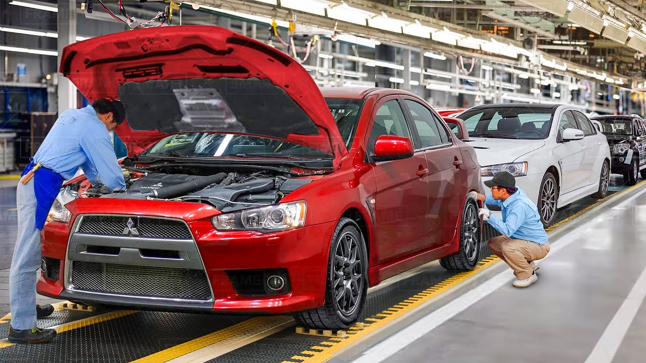 How The Legendary Mitsubishi Lancer Evolution Is Produced From Scratch
