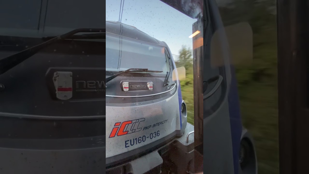 Pociąg PKP Intercity IC Jeziorak #pkp #kolej #train #pociąg #pociągi #eu160 #icc #polska