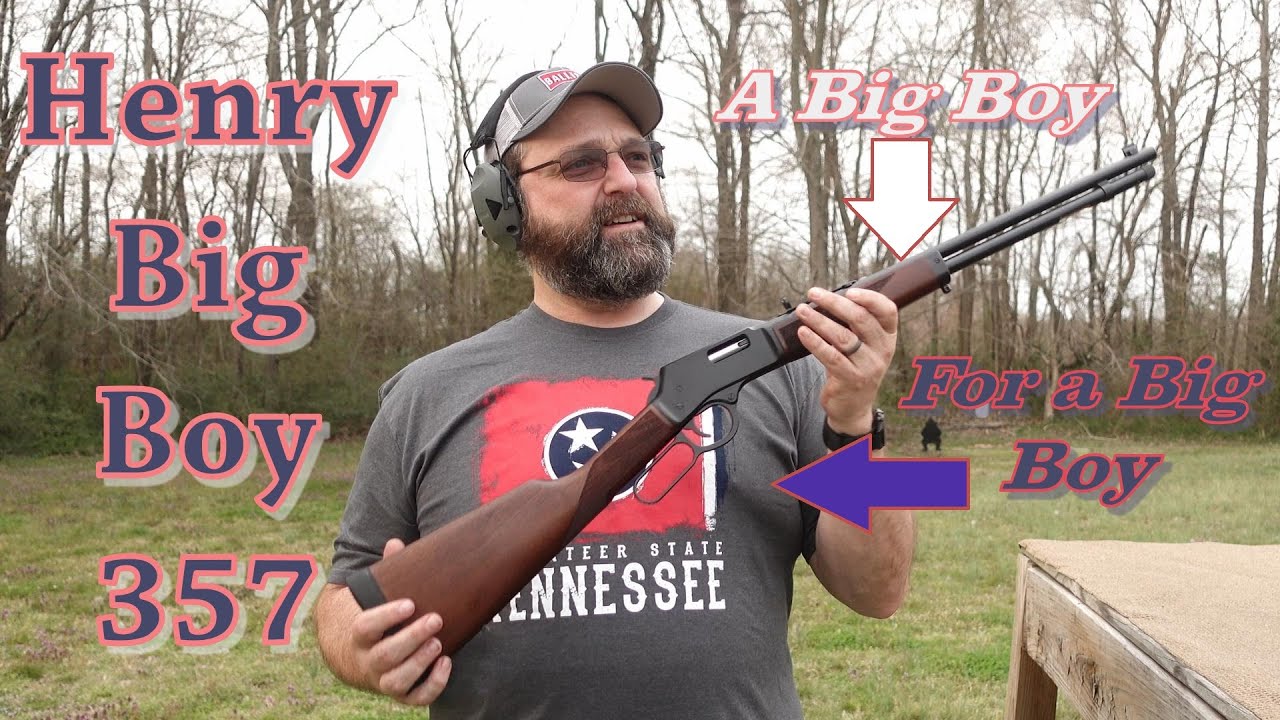Henry Big Boy Steel 357:  Less Bling...Same Zing