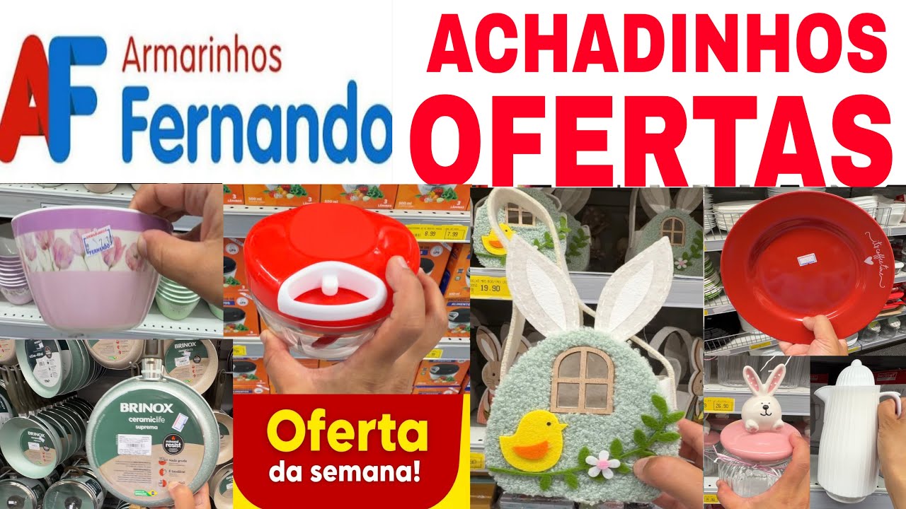 ARMARINHOS FERNANDO - ACHADINHOS PRO LAR - PROMOÇÃO UTILIDADES E TOUR NO ARMARINHOS do BRÁS