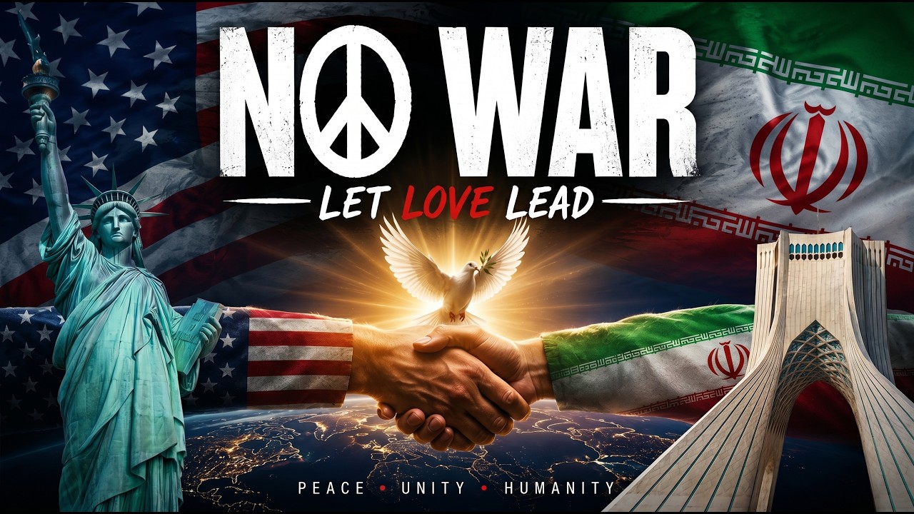 NO WAR 🕊️  Powerful Peace Anthem About (USA x IRAN) Conflict | Official Music Video |  National Tune