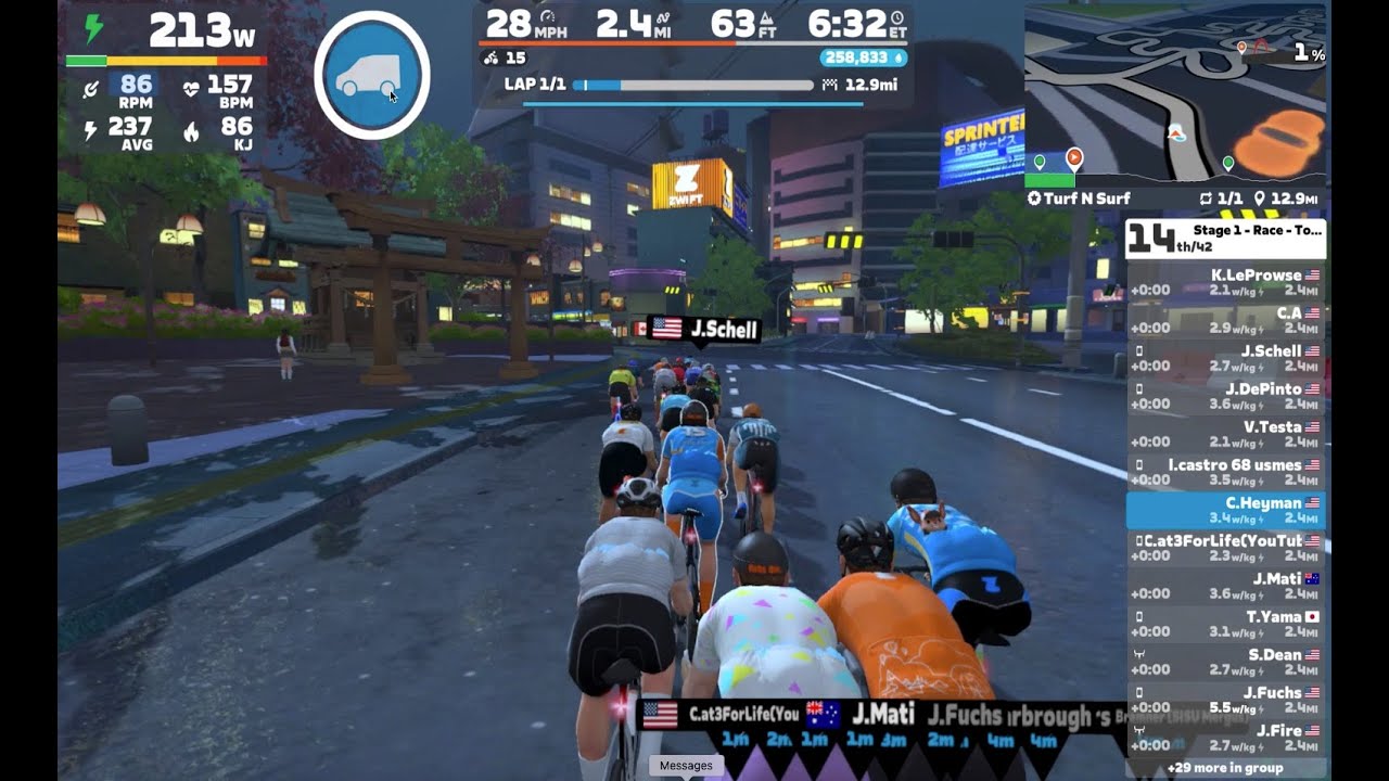 Tour De Zwift 2026 Stage 1
