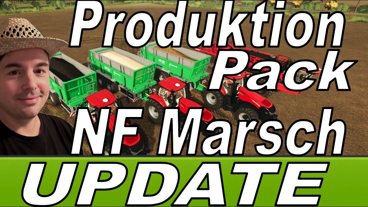 LS25 Neues Update Release NF Marsch 4fach Mod Map Fed Produktions Pack und Mod Pack #ls25mods