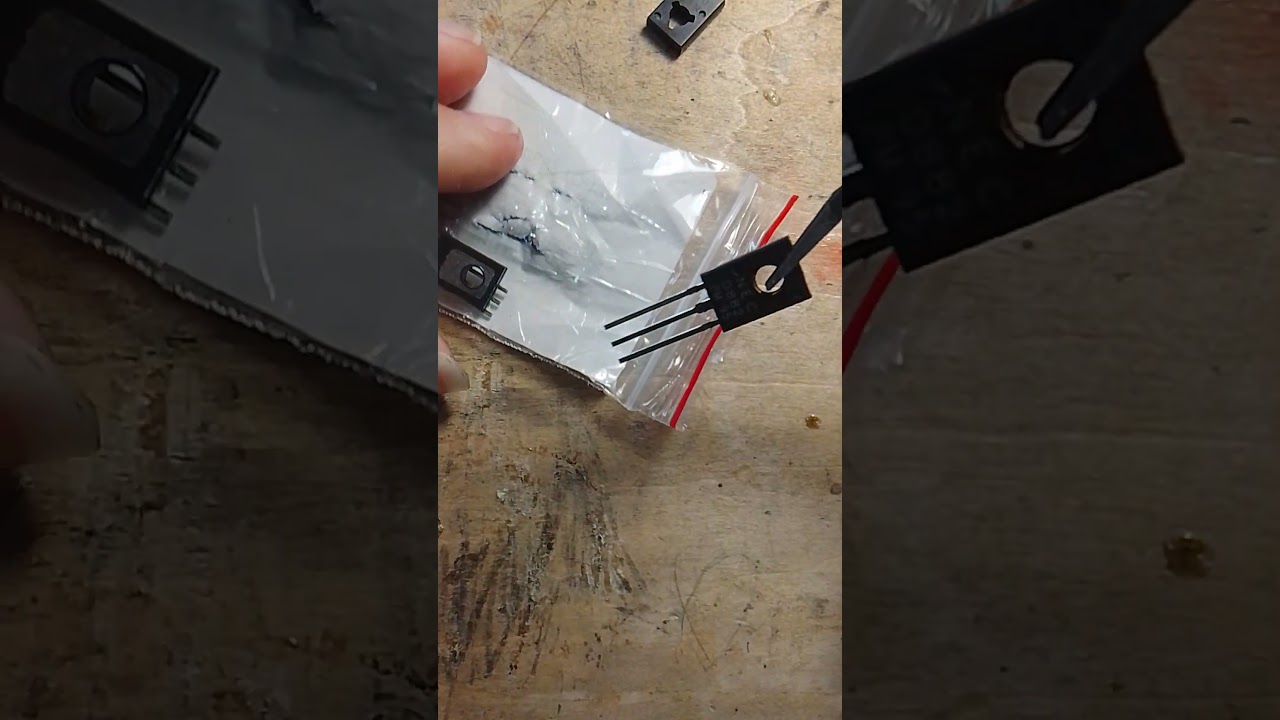 распаковка транзистора 2sd 882