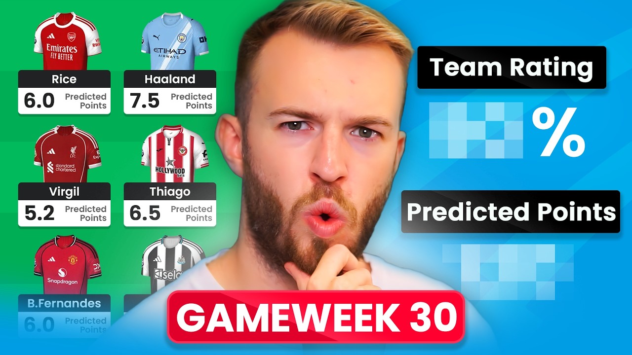 ЛУЧШИЙ КАПИТАН FPL 30 ТУРА ПО МНЕНИЮ ИИ! | МОЙ ВЫБОР КОМАНДЫ FPL 30 ТУРА | FPL 2025/26