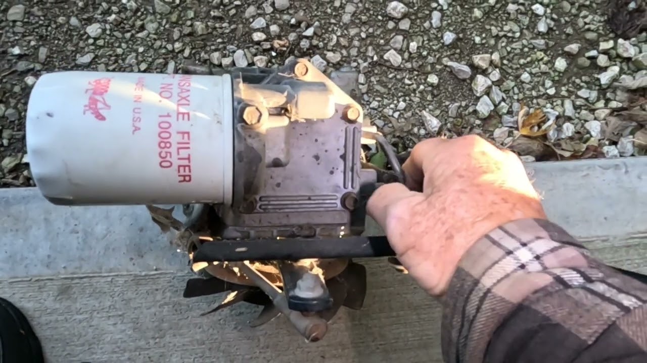 Check The Bypass Valves on Eaton Gemini 771 Hydrostat Transaxle if There is Loss of Drive.