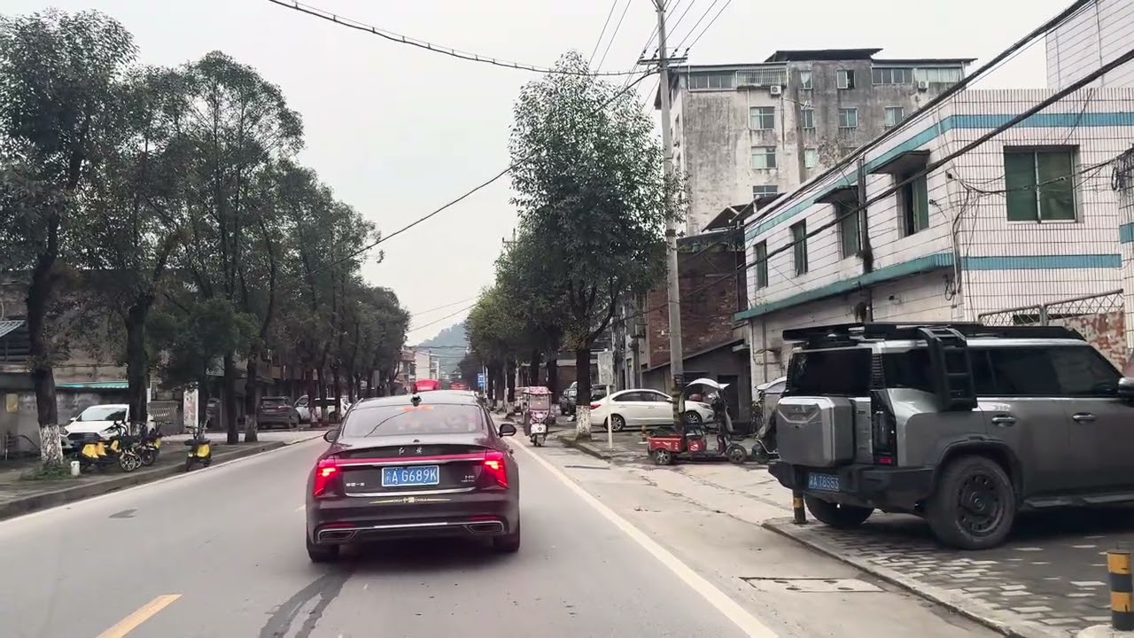 From Daishan Avenue, Bishan District to Jinshi Primary School, Liangjiang New Area, Chongqing