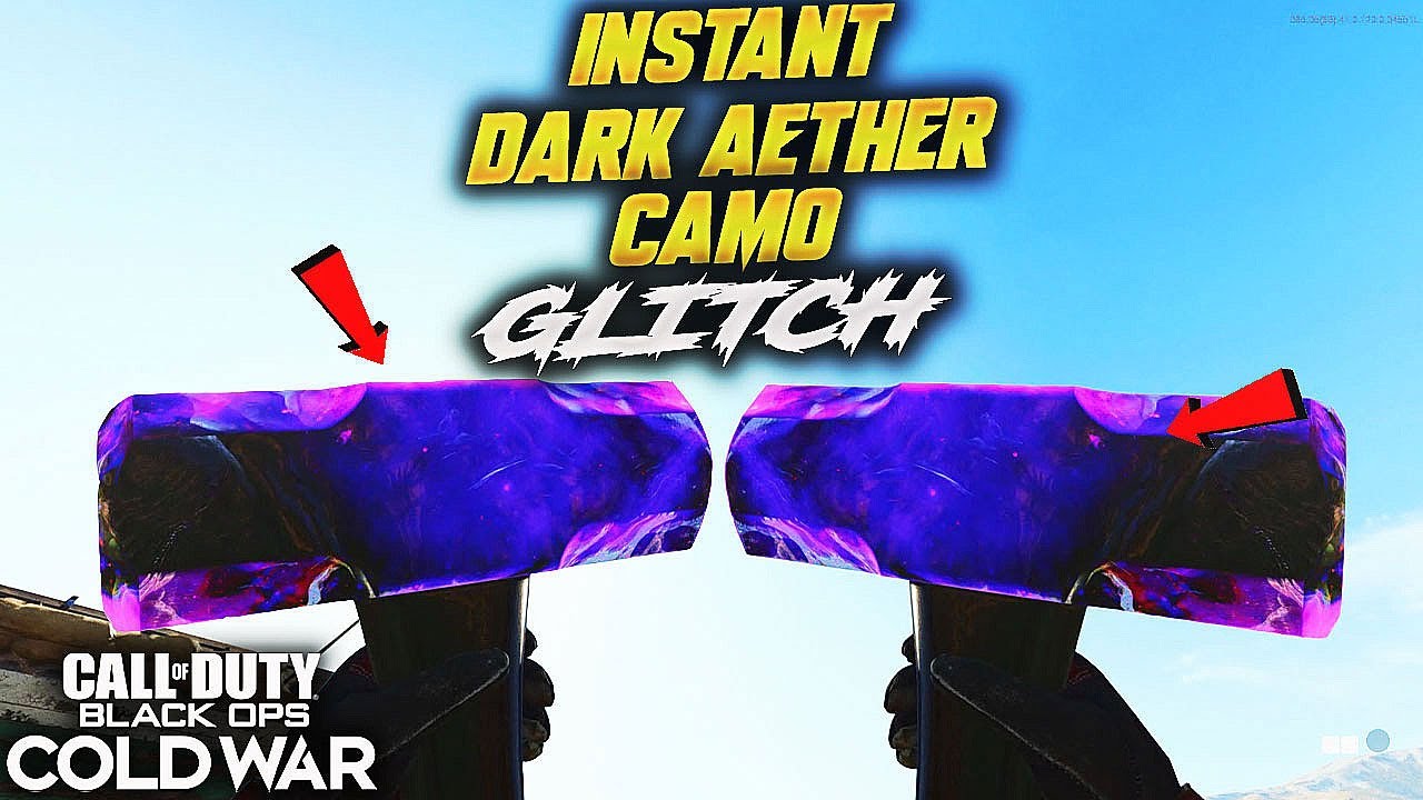 *NEW* COLD WAR INSTANT DARK AETHER CAMO GLITCH!UNLOCK ANY CAMO IN 3 MINS!AFTER PATCH/HOTFIX 1.13!