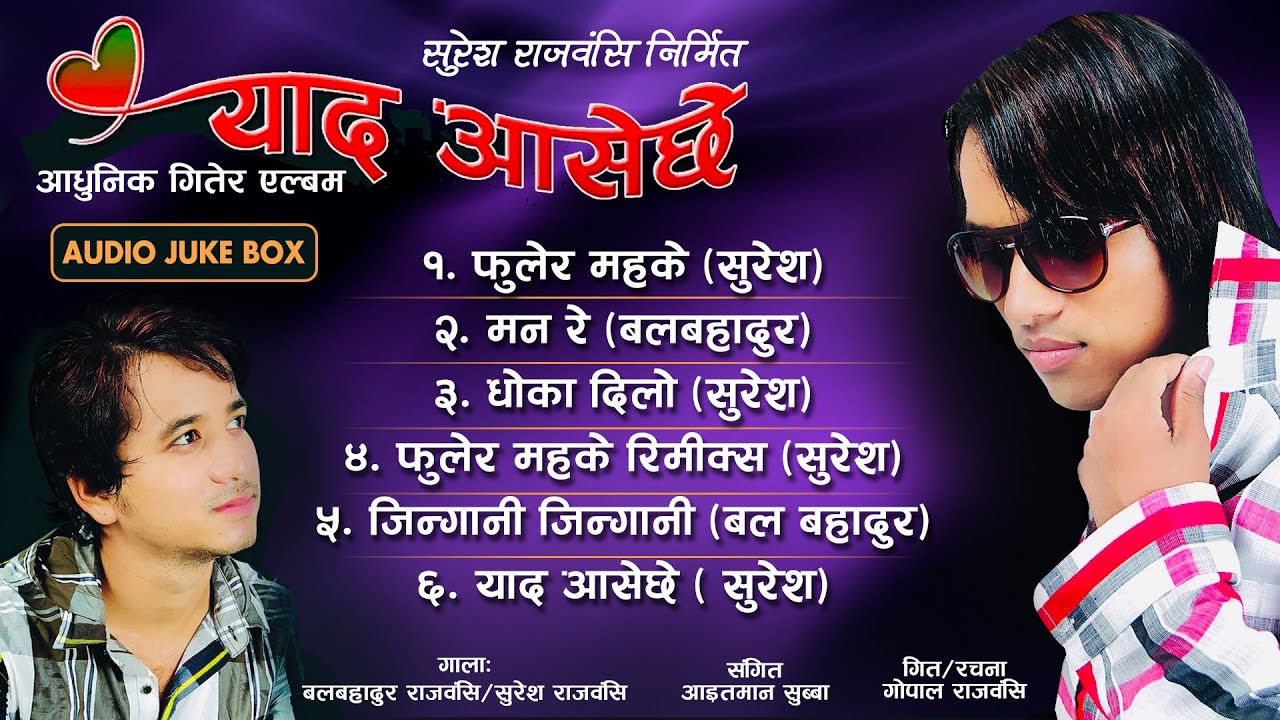 FULL ALBUM YAAD AASECHE | Audio Jukebox | Bal Bdr. Rajbanshi, Suresh Rajbanshi | Koch Rajbanshi Song