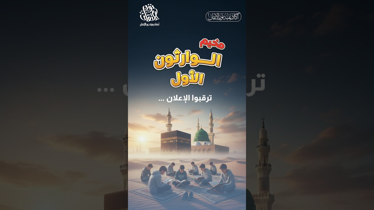 إعلان تفاصيل مخيم الوارثون الرسمي | مشروع إتقان