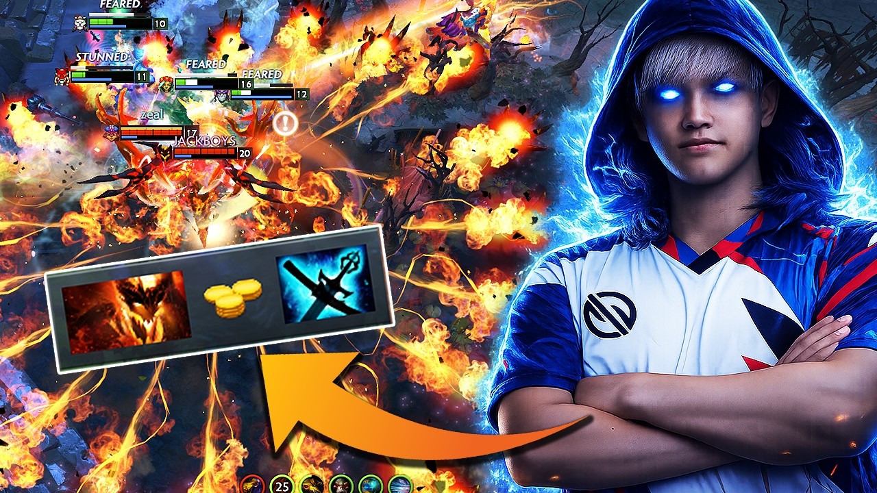 TOP 1 MMR RANK Shadow Fiend FIRST Pro Gameplay Dota 2 Patch 7.41