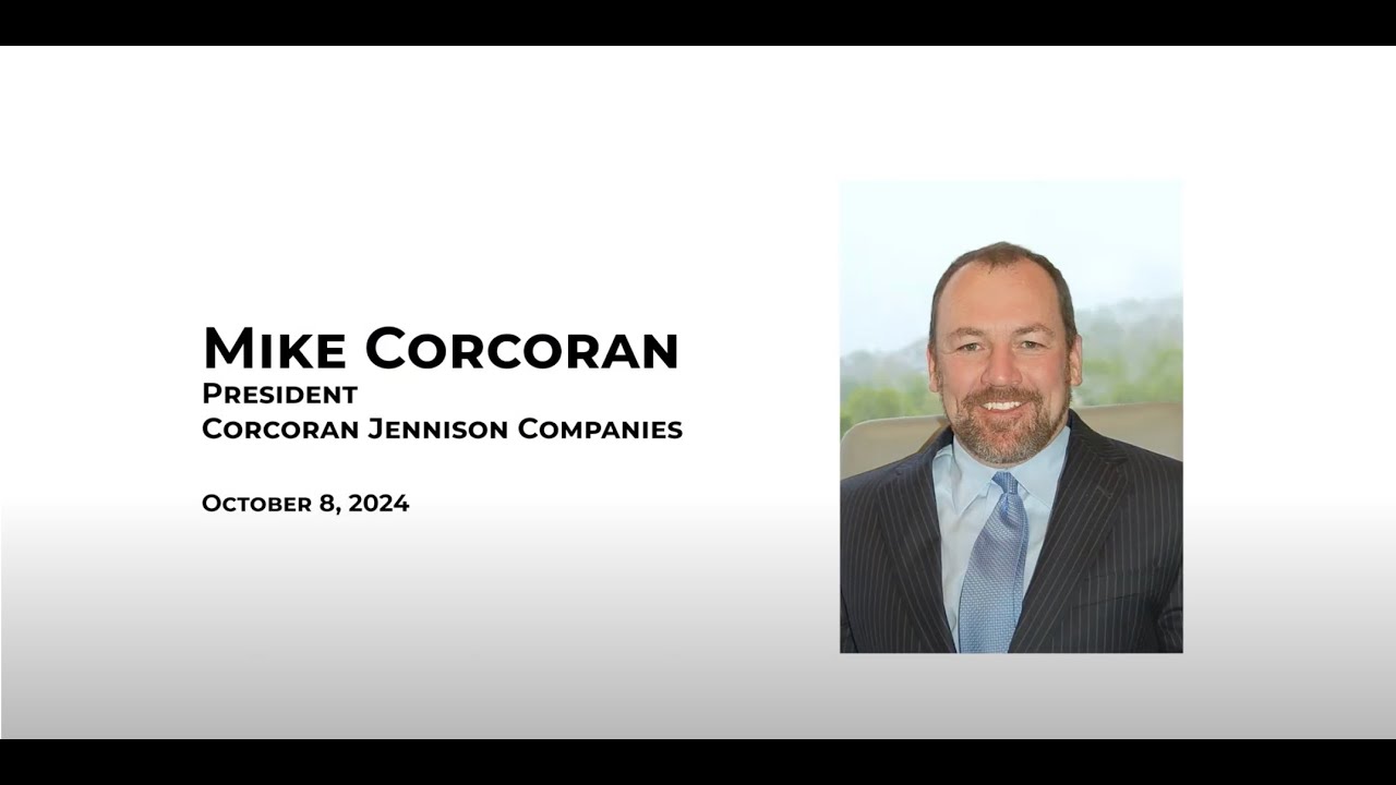 Real Estate Colloquium with Mike Corcoran, President of Corcoran Jennison Companies