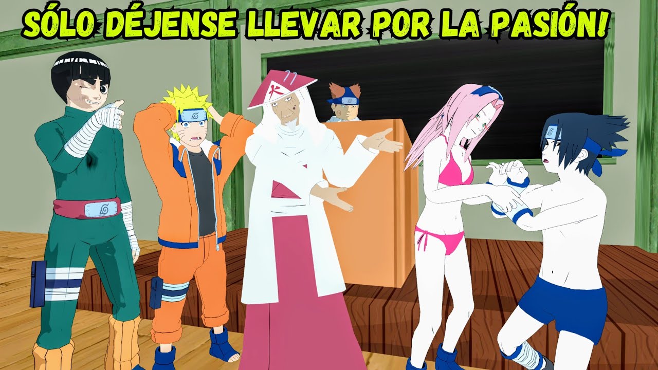 COMO SE HACEN LOS BEBES!! 🤣🤣 (Naruto en la academia)